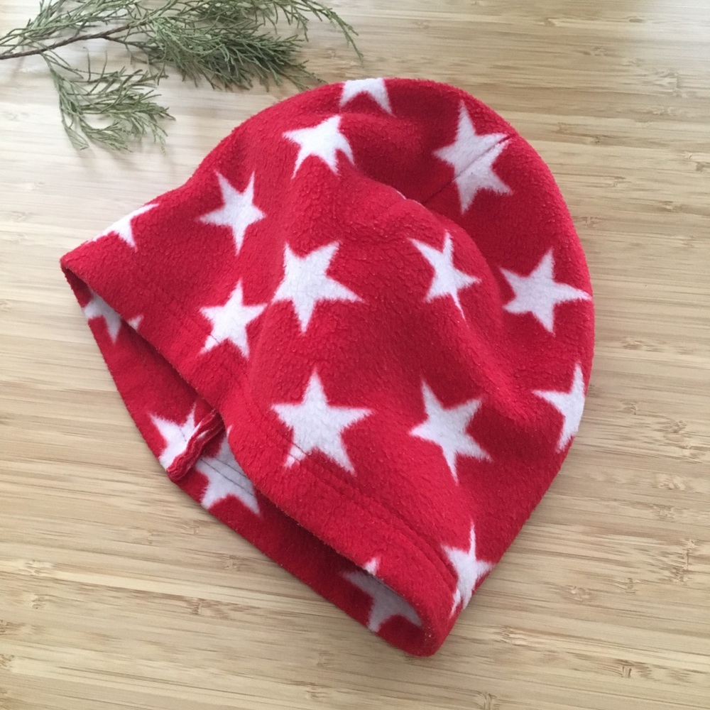 LP All Stars Red White Felt Beanie Made in USA | Large